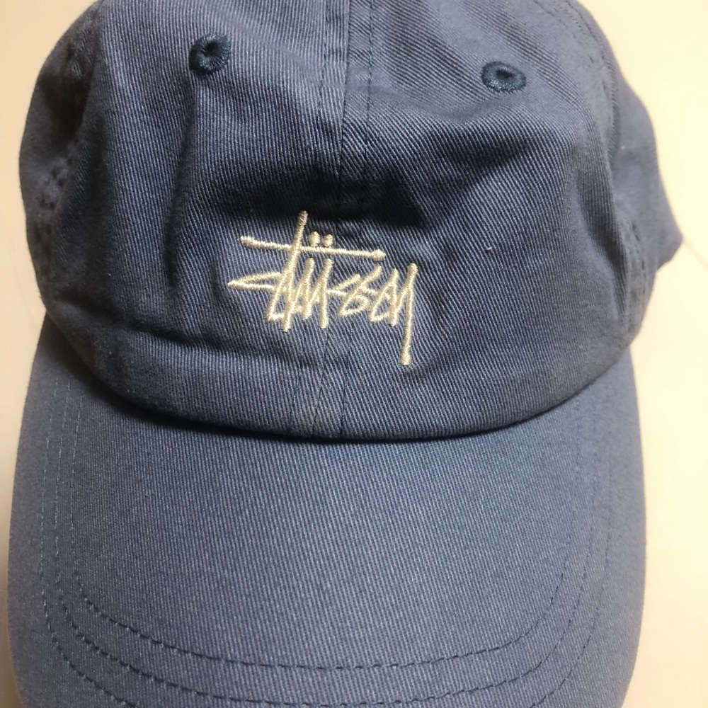 Stussy low pro cap with Iconic Logo